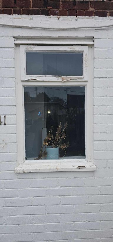 Old Rotten Timber Window