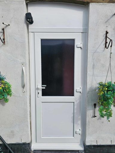 New UPVC Back Door