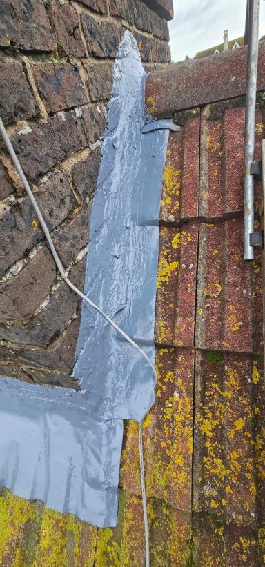 Chimney Lead Flashing After