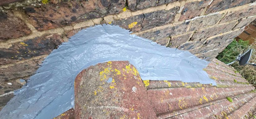 Chimney Lead Flashing After